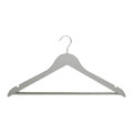 Wooden Clothes Hanger Cross, grey