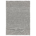 TIPHEDE Rug, flatwoven, grey, white, 155x220 cm