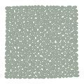 GoodHome Shower Mat Koros 55 x 55 cm, green-grey