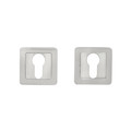 Colours Door Escutcheon Inya, lower, satin nickel