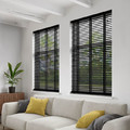 Venetian Blind 80 x 220 cm 50 mm, black