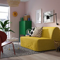 LYCKSELE LÖVÅS 2-seat sofa-bed, Vansbro yellow