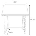 Bureau Desk Hauts, yellow