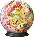 Ravensburger 3D Puzzle Ball Pokemon 6+