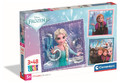 Clementoni Children's Puzzle Disney Frozen 3x48 5+