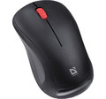 Defender Optical Wireless Mouse Silent Click Bit MB-205 RF 1200DPI 3P, black