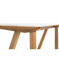 Desk Simplet Tunn, oak/white