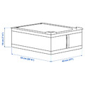 SKUBB Storage case, white, 43x53x19 cm