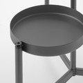 OLIVBLAD Plant stand, in/outdoor dark grey, 58 cm
