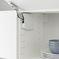 METOD Wall cabinet horizontal, white/Veddinge white, 80x40 cm