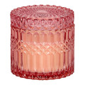 Candle in Glass 10.5cm, pink