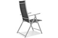 Outdoor Chair MODENA, aluminium, black