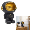 Astronaut Organizer Figurine, black/gold