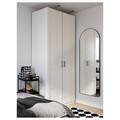 LINDBYN Mirror, black, 60x170 cm