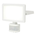 GoodHome Floodlight Lucan, motion sensor, 20 W, white