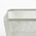 IKEA 365+ Food storage basket, metal/white, 30x20x11 cm