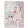 Folder with Elastic Band A4 Ballerina, 10pcs, random patterns