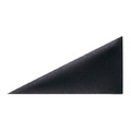 Upholstered Wall Panel Triangle Stegu Mollis 15x30cm 2pcs R, black