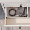 IDANÄS Chest of 4 drawers, white, 104x118 cm