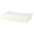FONNES Drawer, white, white, 80x57x20 cm