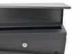 Modern Wall-Mount Letterbox, Anthracite, 370x370x105mm