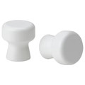 ODLINGSGRÄNS Knob, white, 27 mm