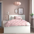 MALM Bed frame with mattress, white/Vesteröy medium firm, 120x200 cm