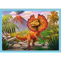 Trefl Children's Puzzle Unique Dinosaurs 4in1 3+