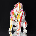 Decoration Gorilla 46cm, colour
