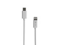 NATEC USB Cable LIGHTNING(M)->USB-C(M) Prati 1m, white