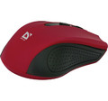 Defender Accura Optical Wireless Mouse 4 Buttons, 800-1600DPI MM-935, red
