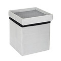 Pouffe Legina, grey