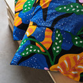 MÄVINN Cushion cover, multicolour/floral pattern, 50x50 cm