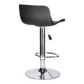 Bar Stool Inge, black/chrome