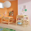 FLISAT Children's desk, height adjustable/green