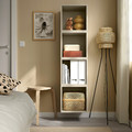 EKET Wall-mounted storage combination, beige, 140x35x35 cm