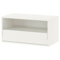 EKET Media shelf, white, 70x35x35 cm
