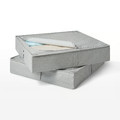 LENAST Bed storage box, light grey, 57x60 cm