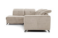 Corner Sofa-Bed Left Belavio L Austin 02 Beige