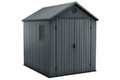 KETER Garden Shed 6x8 Darwin 190 x 244 x 221cm, grey