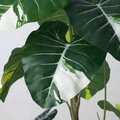 FEJKA Artificial potted plant, in/outdoor Elephant ear, 19 cm