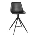 Adjustable Bar Stool Monaco, black