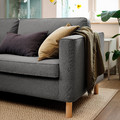 PÄRUP 2-seat sofa, Vissle grey