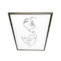 GoodHome Picture Frame Blanton 70 x 100 cm, antique silver