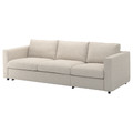 VIMLE 3-seat sofa-bed, Gunnared beige