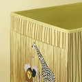 SANDLÖPARE Box, giraffe, 33x38x33 cm
