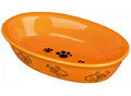 Trixie Ceramic Bowl for Cats 0.2L, assorted colours