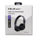 Qoltec Wireless Headphones with Microphone BT 5.0 JL, black