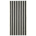 VARGTÖREL Pre-cut fabric, black/white, 150x300 cm