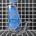STYRSPEL Gaming chair, blue/light grey